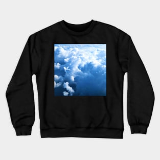 Blue Clouds High in the Sky Crewneck Sweatshirt